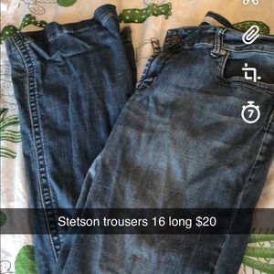 Stetson trousers